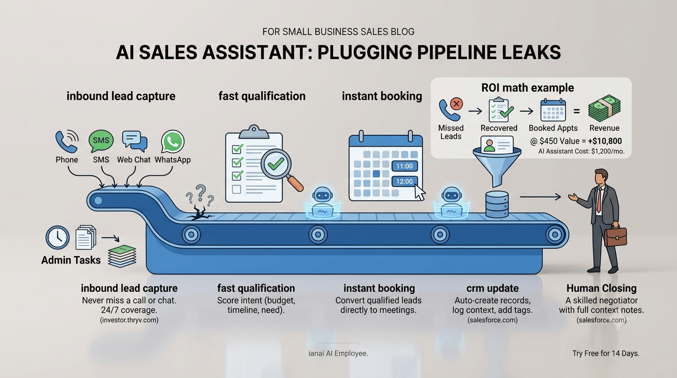AI Sales Assistants for Small Businesses - Scale Pipeline